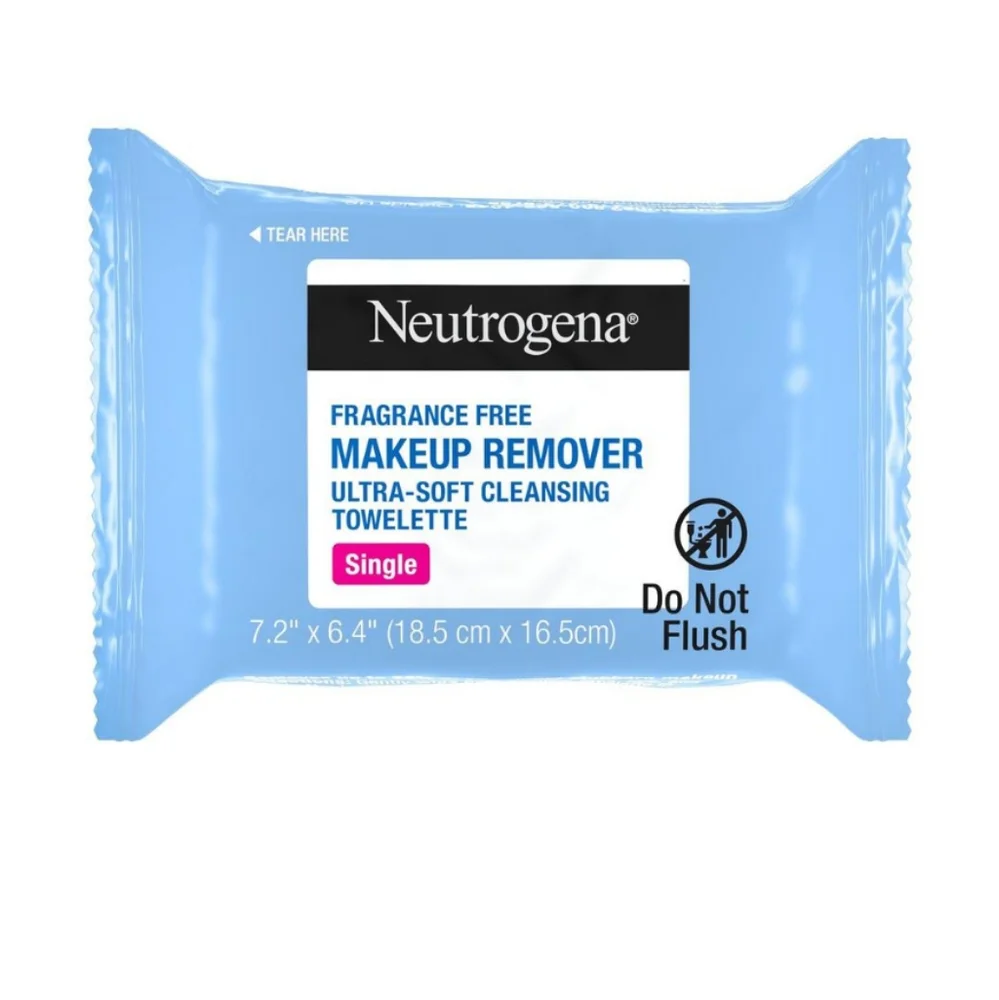 Neutrogena Fragrance-Free Makeup Remover Cleansing Towelettes - 20 Count…